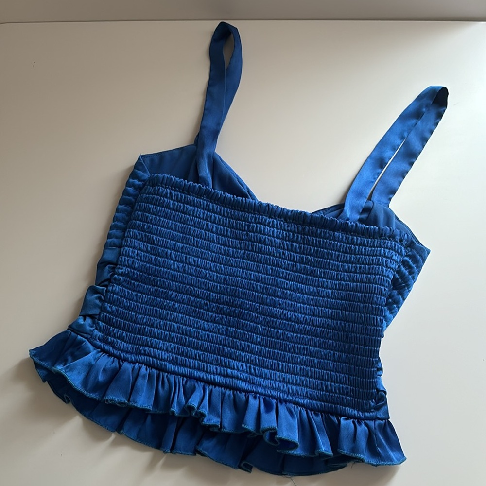 Summer Ruffled Top, fitted - Picture 2 of 2